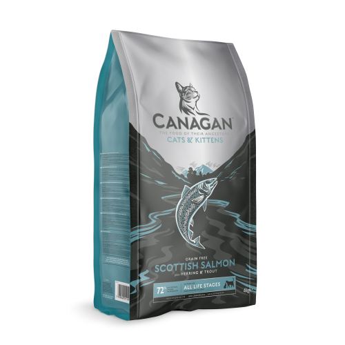 Canagan Cat 1.5kg Scottish Salmon 無縠物蘇格蘭三文魚配方 (Made in Germany) 新舊包裝隨機